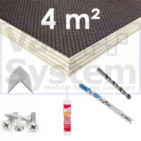 4 Sqm False Floor Kit