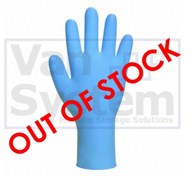 Bodyguards GL890 Blue Nitrile Gloves - Size Medium