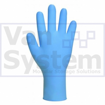 Bodyguards GL895 Blue Nitrile Gloves - Size Large