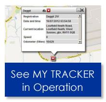 MY TRACKER can now view up to three vehicles online in real time from anywhere in the world